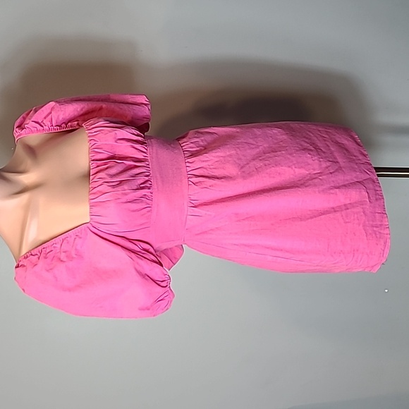 Hello Molly Prove Yourself Hot Pink Dress Size XS Bohemian Wedding Vacation Mini - Picture 4 of 10